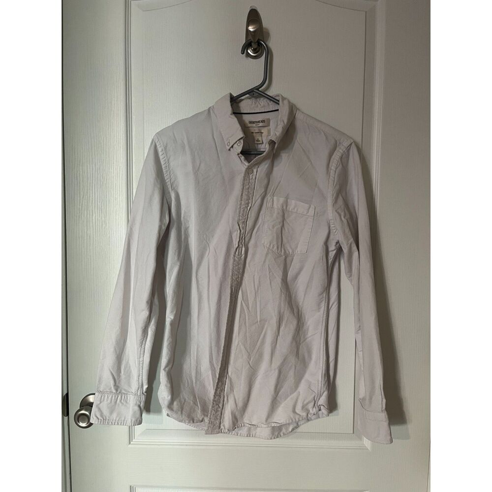 Goodthreads Men's Oxford White Button Down Size M